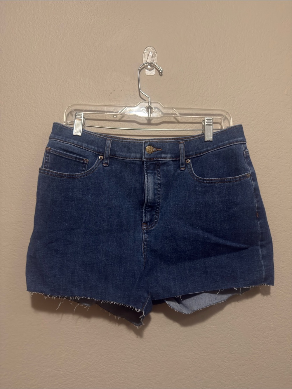 Express  High-Rise Stretch Vintage Shorts
